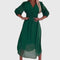 Lineke | Lichte Zijden Chiffon Jurk
