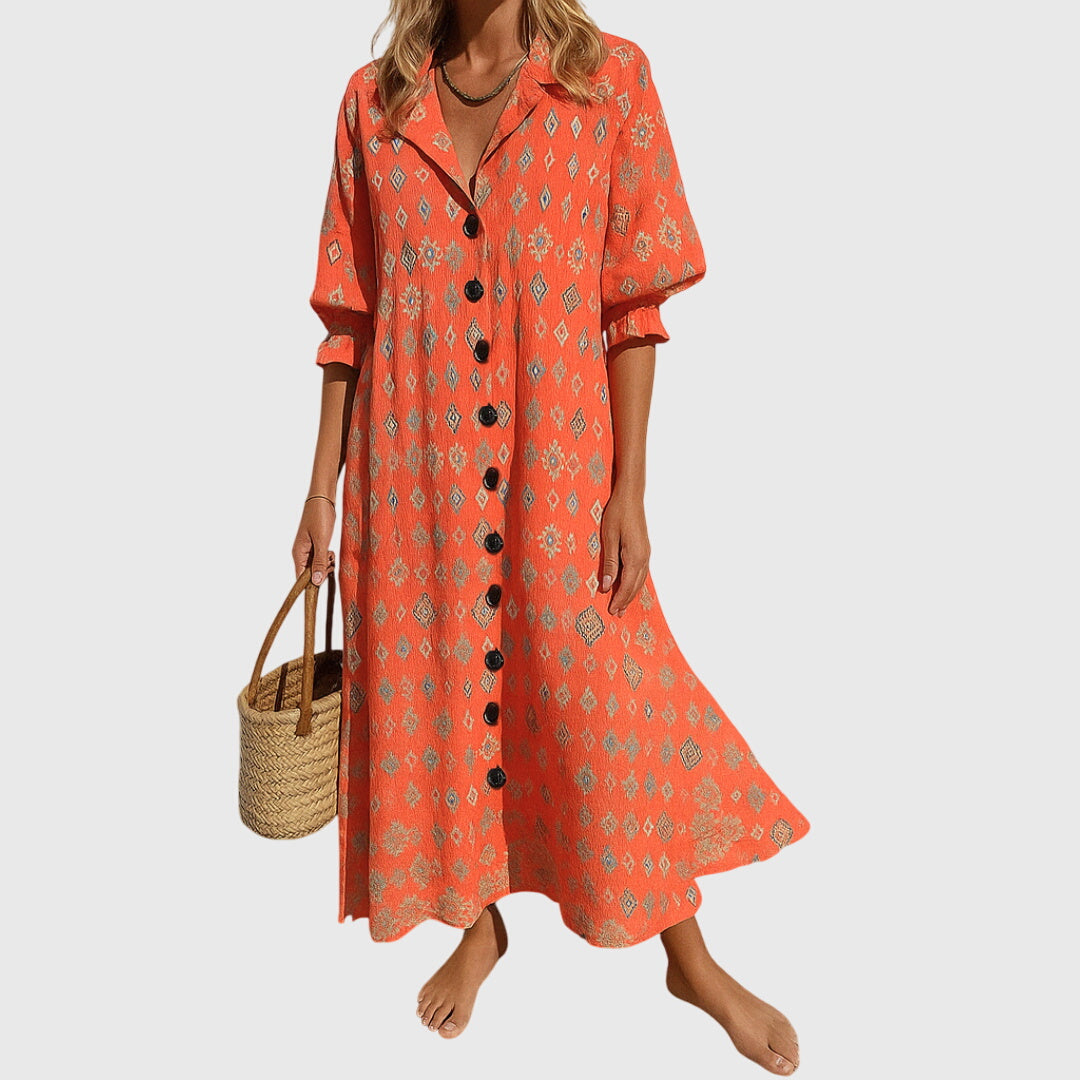 Heleen | Elegante Slankmakende Jurk