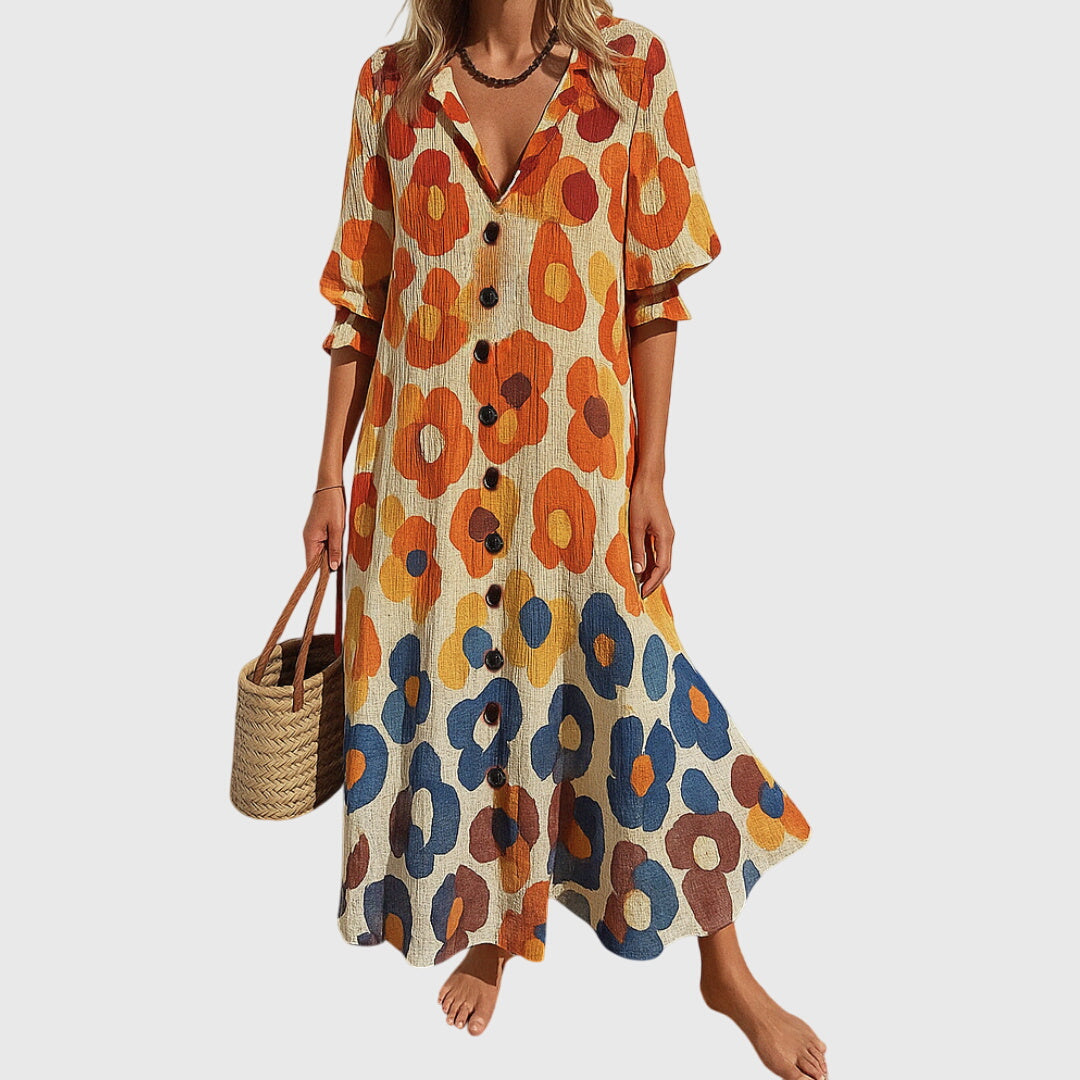 Heleen | Elegante Slankmakende Jurk