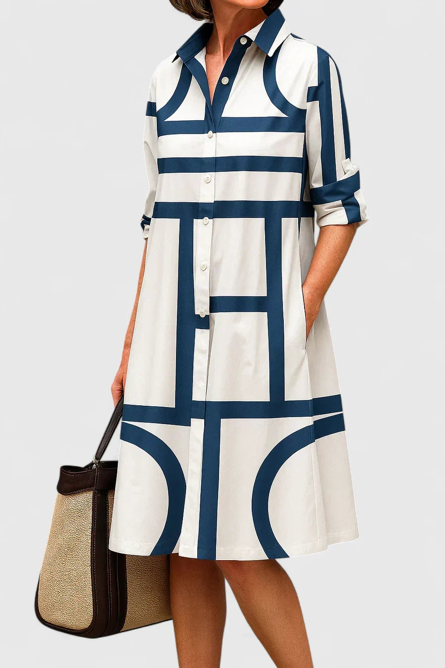 Yvette | Elegante Midi Jurk