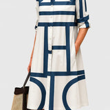 Yvette | Elegante Midi Jurk