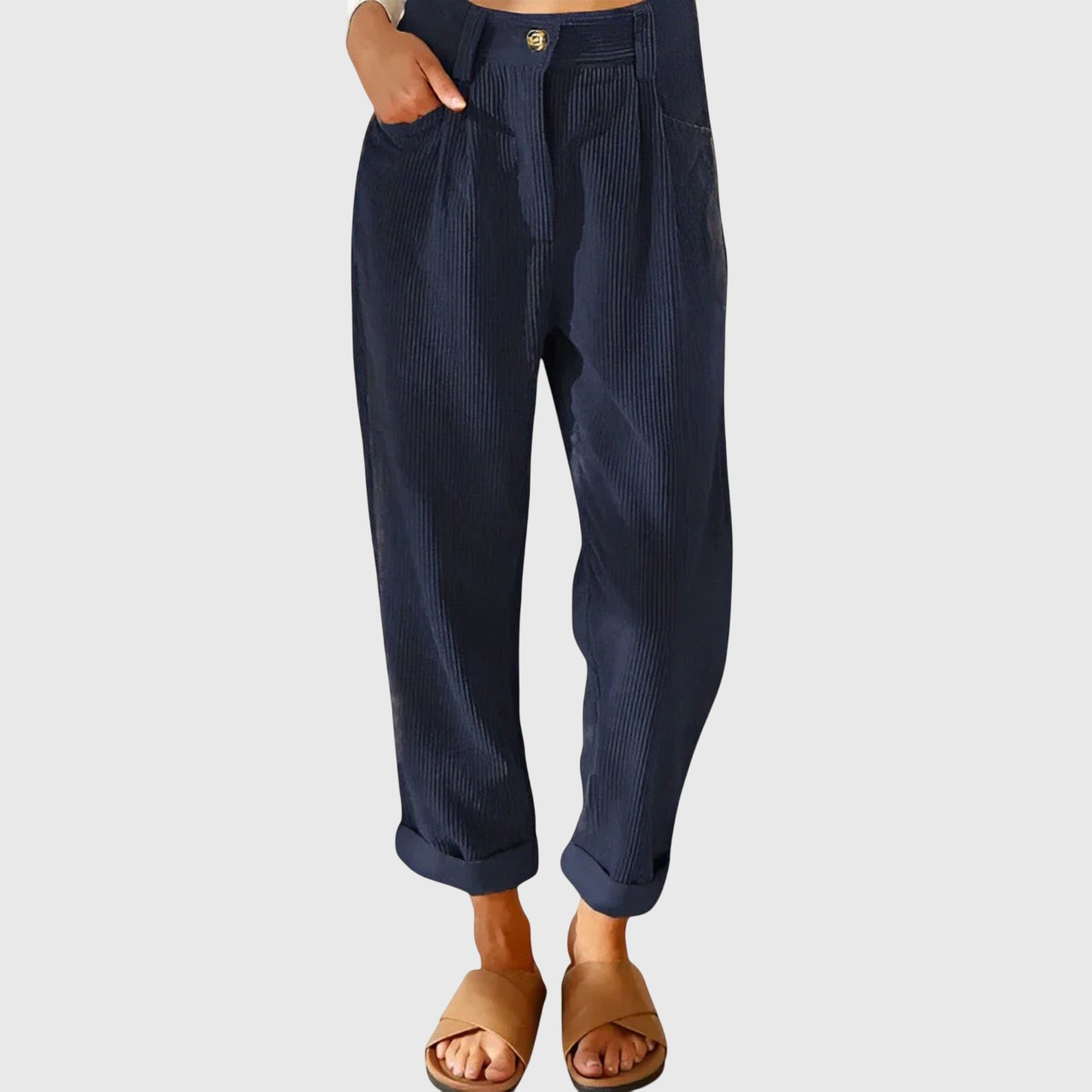 Truus | Moderne Corduroy Broek