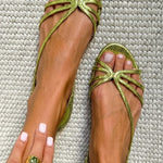 Ginevra | Elegante Gouden Sandalen voor de Zomer