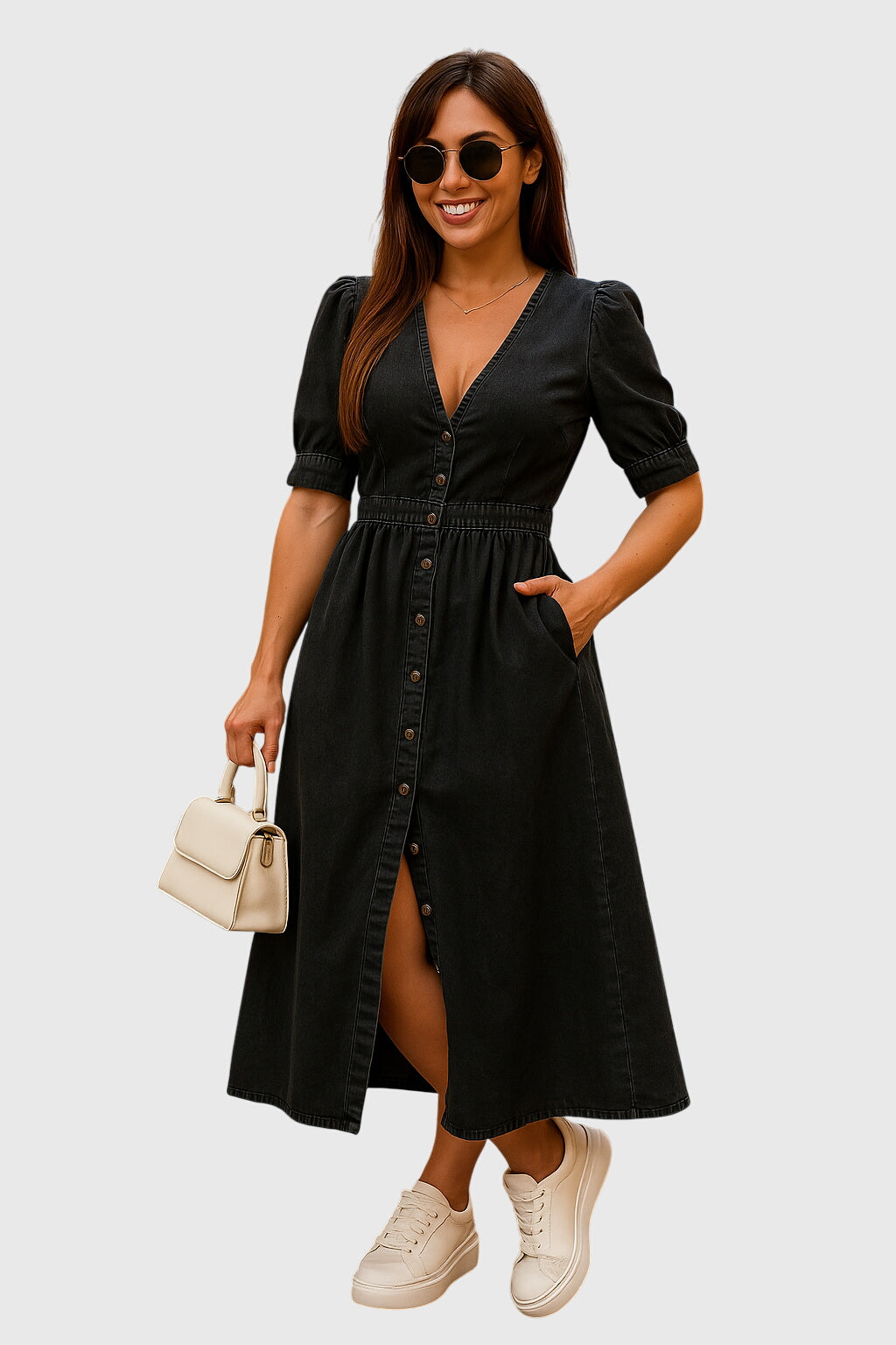Hester | Elegante Jeansjurk