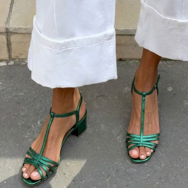 Allegra | Elegante Gouden Sandalen voor Dagelijks Gebruik