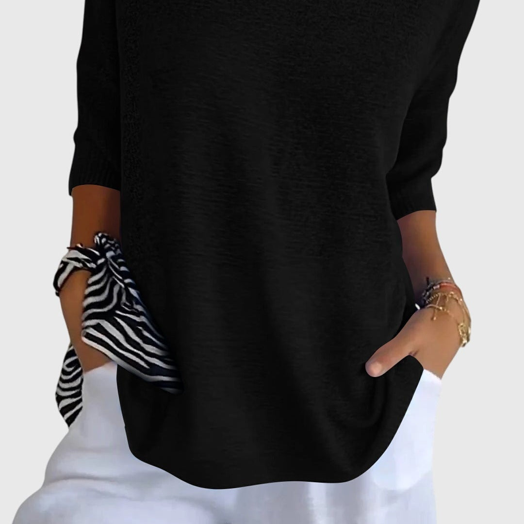 Caroline | Elegante Top met V-Hals