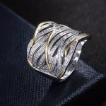 Elegante Vlecht Ring