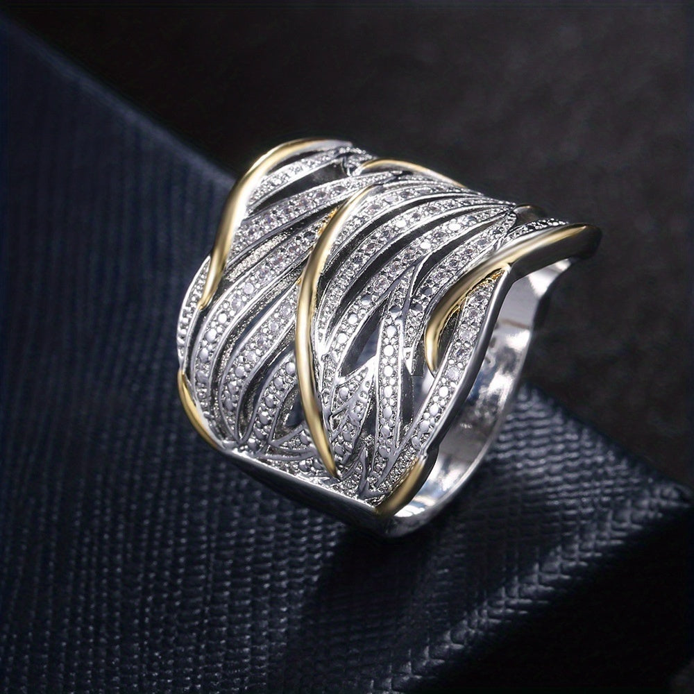 Elegante Vlecht Ring