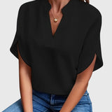 Lydia | Zachte en Elegante V-Hals Blouse