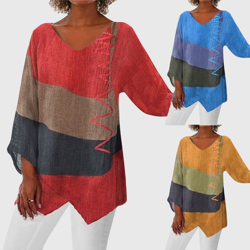 Corinne | Flatterend Top