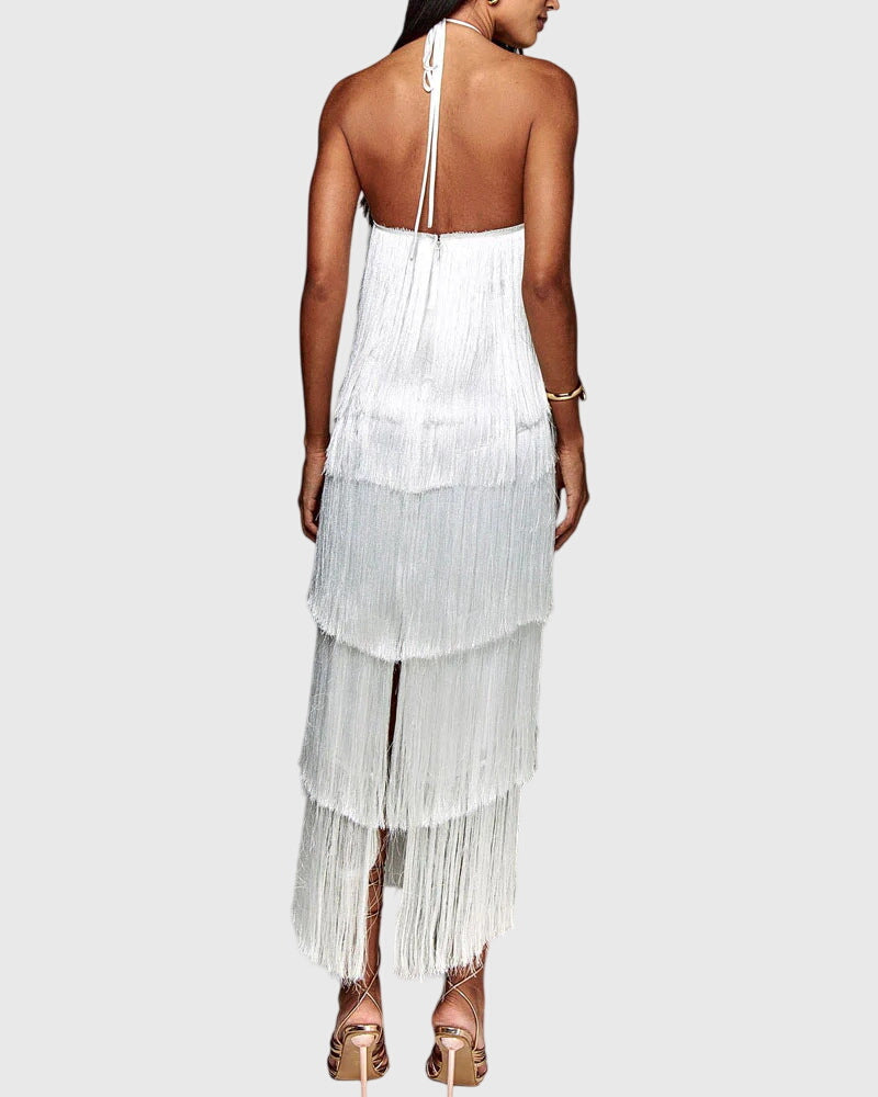 Monique | Fringe Jurk