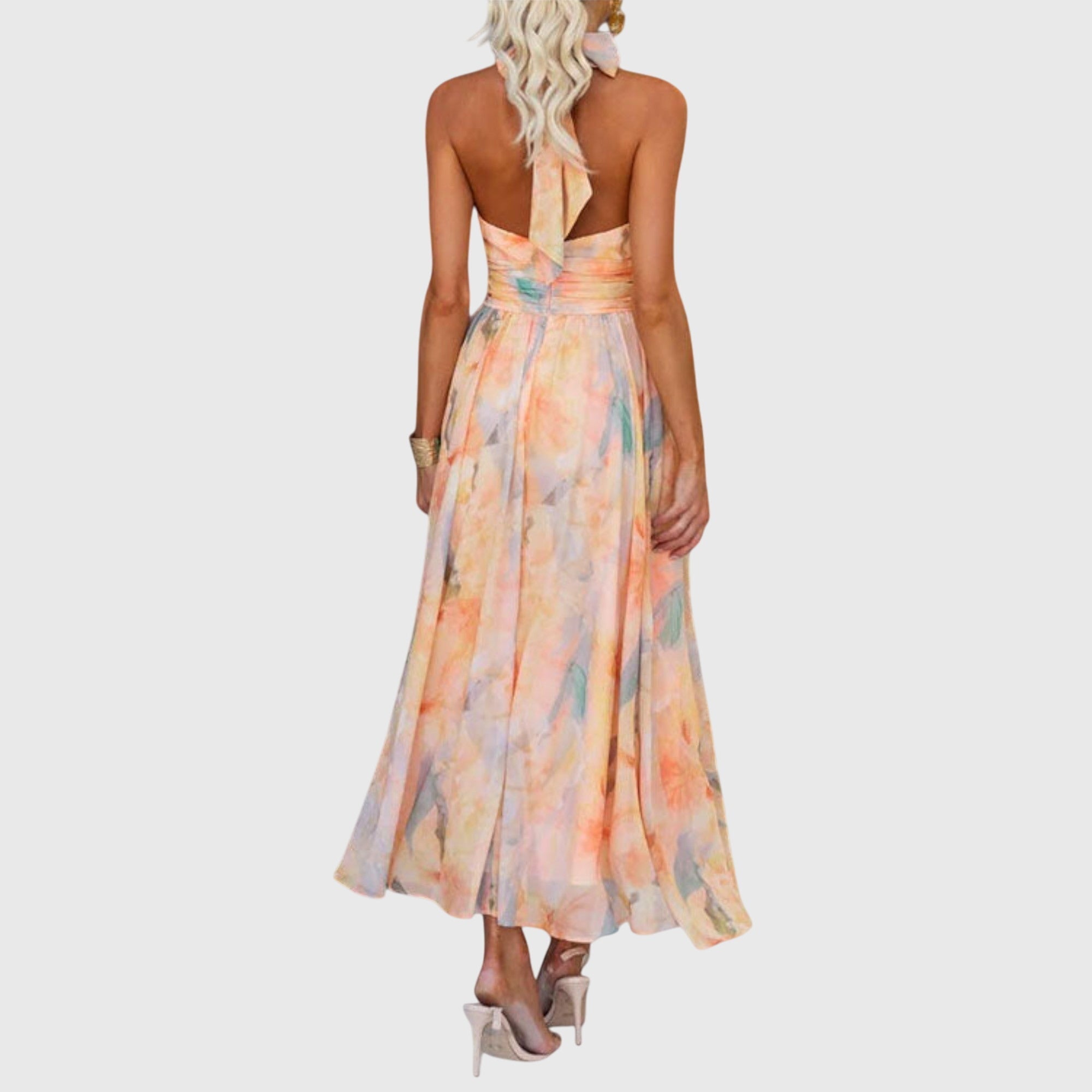 Vera | Maxi Jurk met Open Rug