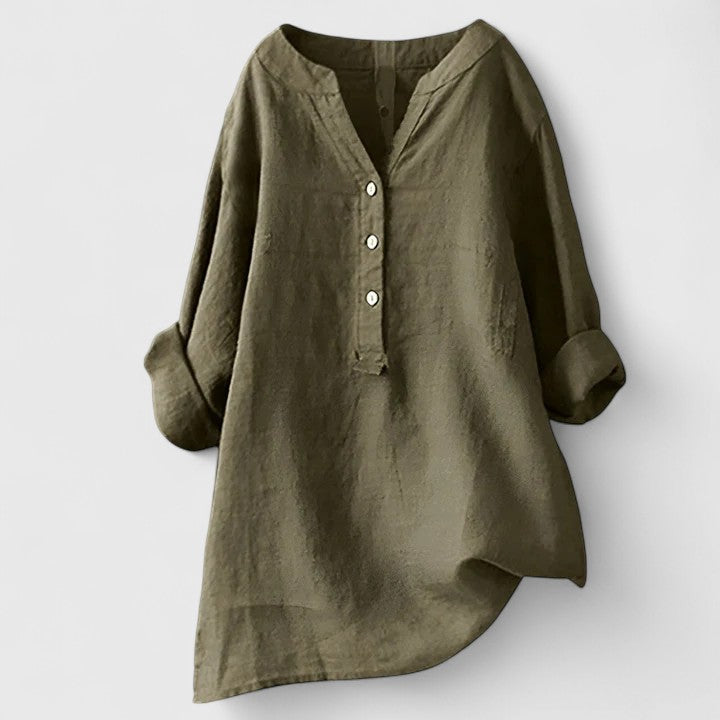 Famke | Elegante Blouse met Knopen