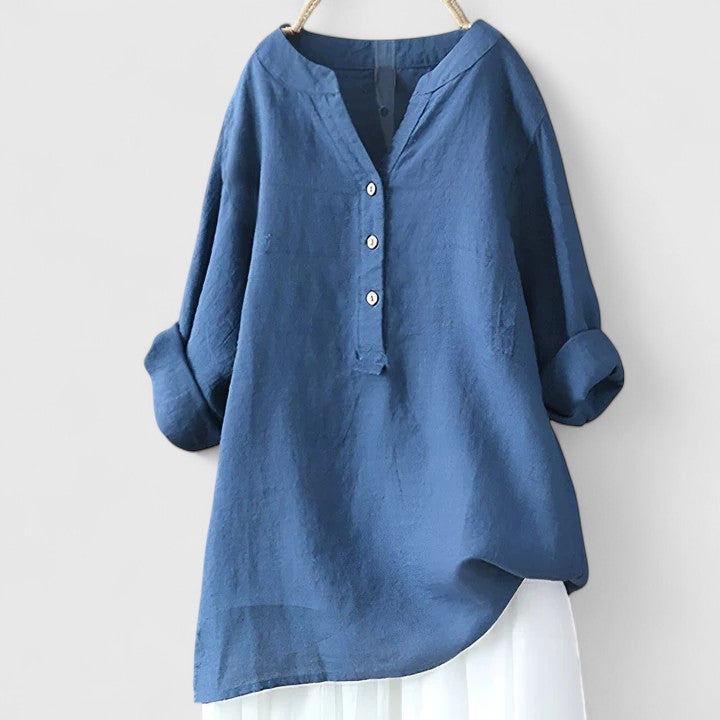 Famke | Elegante Blouse met Knopen