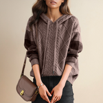 Isa | Gebreide Hoodie