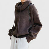 Monique | Comfortabele Gebreide Hoodie