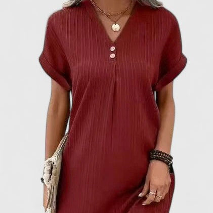 Monique | Drapé Jurk