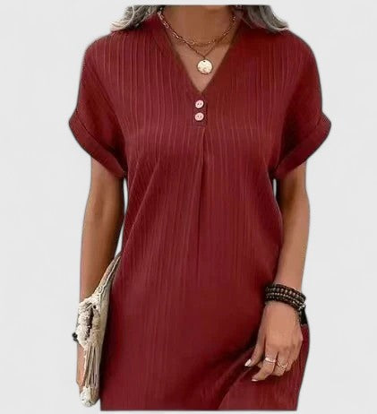 Monique | Drapé Jurk