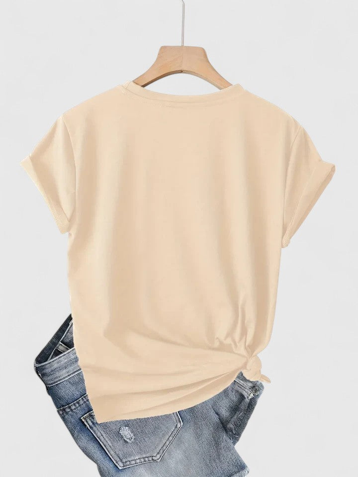 Tineke | Comfortabele Korte Mouwen T-Shirt