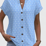 Rebecca | Comfortabele V-Hals Blouse