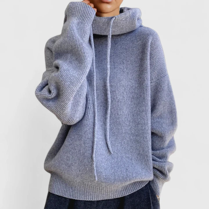 Monique | Comfortabele Gebreide Hoodie