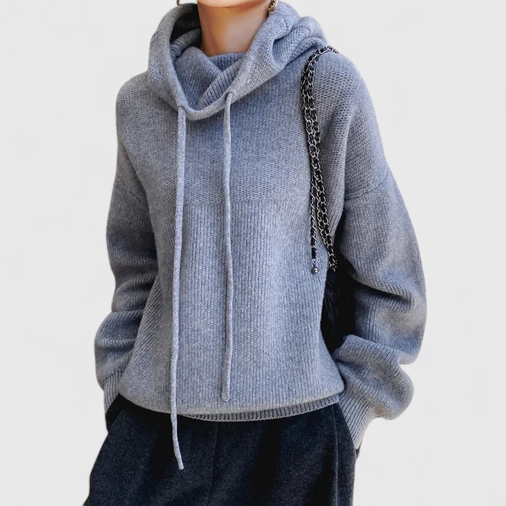 Monique | Comfortabele Gebreide Hoodie