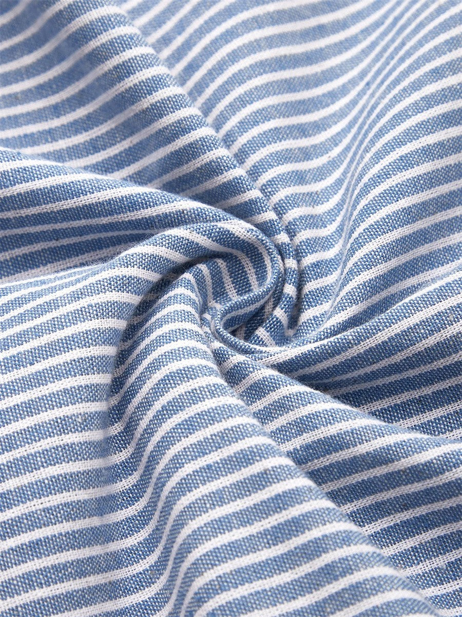Wanda | Midi Gestreepte Jurk