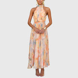 Vera | Maxi Jurk met Open Rug