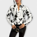 Isa | Elegante Blouse Met Design