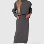 Tine | Elegante Jurk en Coltrui Set
