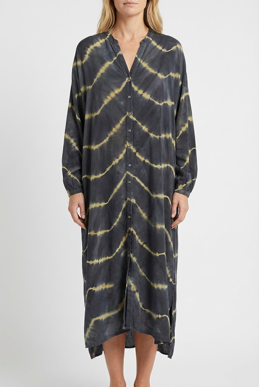 Manon | Elegante Boho Gestreepte Maxi Jurk