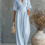 Élise | Elegante vloeiende jumpsuit