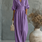 Élise | Elegante vloeiende jumpsuit
