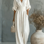 Élise | Elegante vloeiende jumpsuit