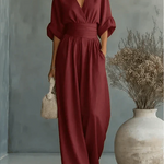 Élise | Elegante vloeiende jumpsuit