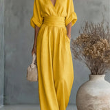 Élise | Elegante vloeiende jumpsuit