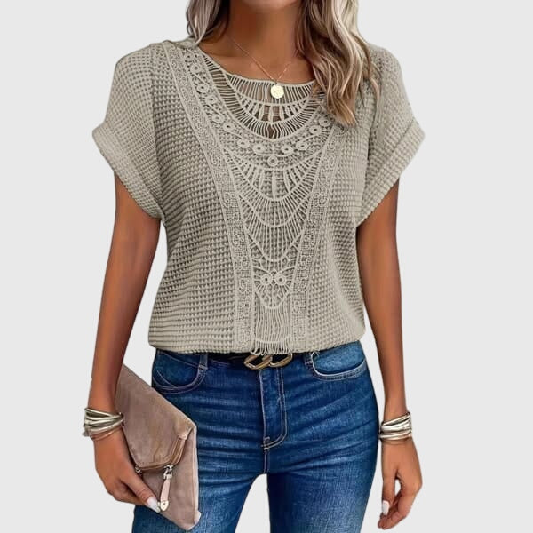Inge | Elegante Blouse in Ibiza-Stijl