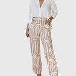Lottie | Elegante Broeken + Blouse & Riem Gratis