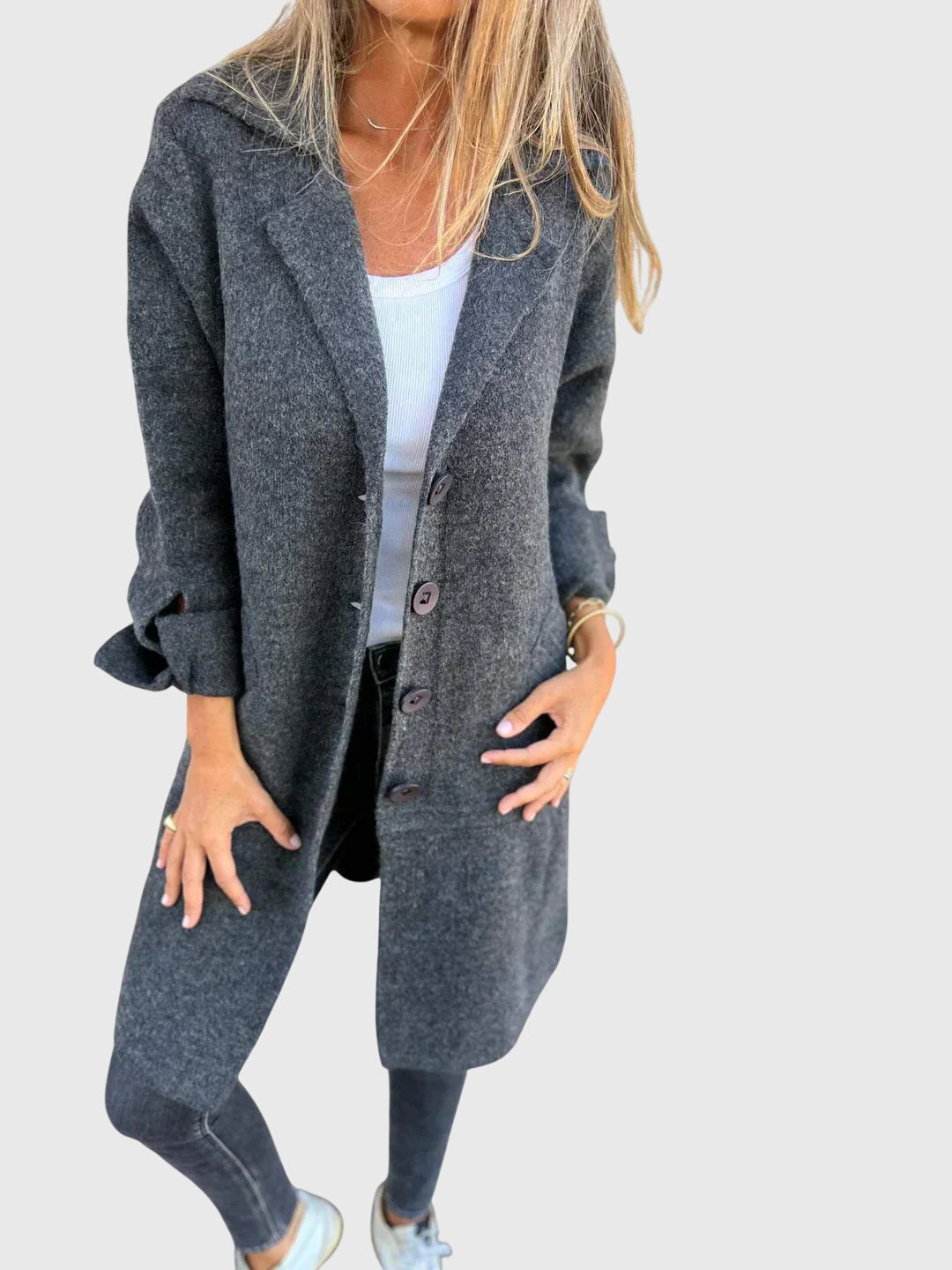 Lisa | Blazer met Knopen