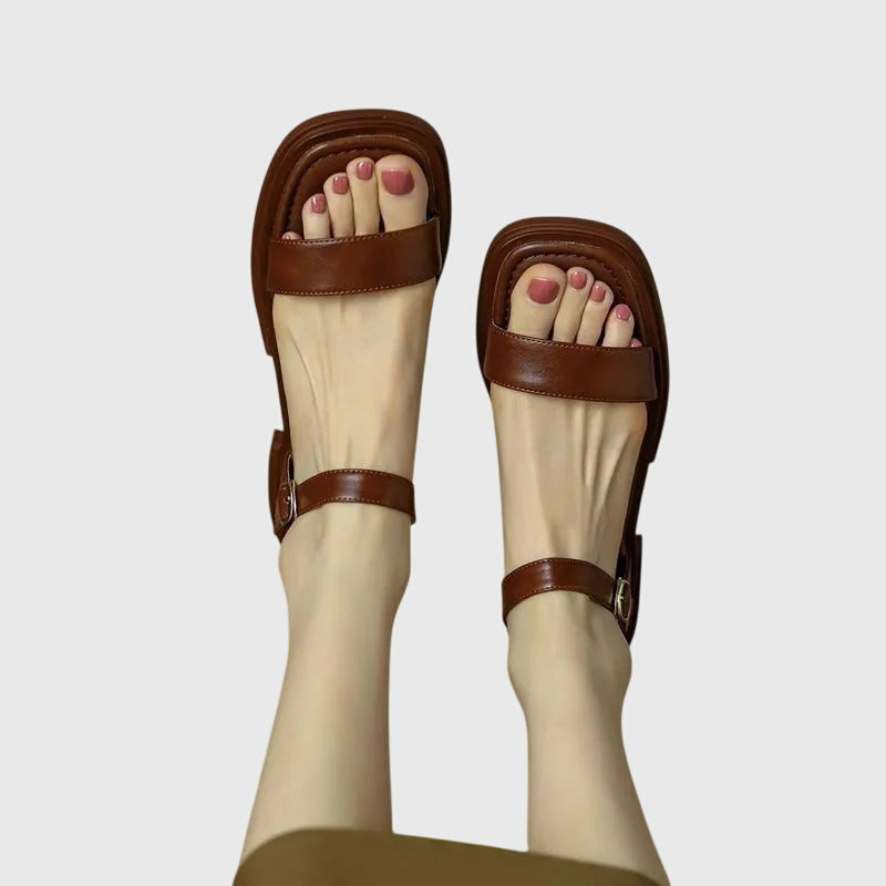 Jessica | Orthopedische Leren Sandalen