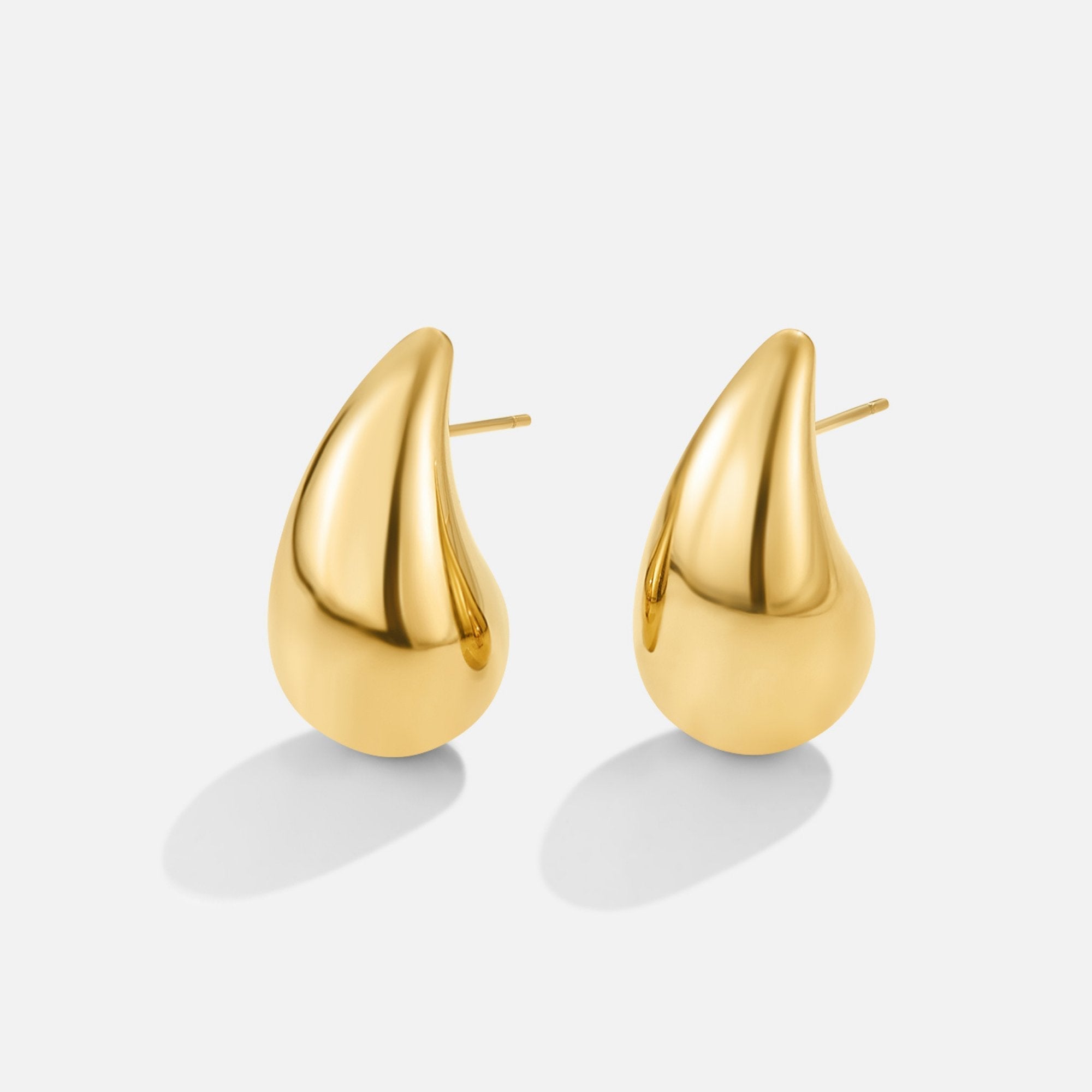 Anne – Gouden creolen met een delicate curve