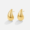 Anne – Gouden creolen met een delicate curve