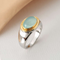 Gabi - Ring in Maansteen Groen Vintage