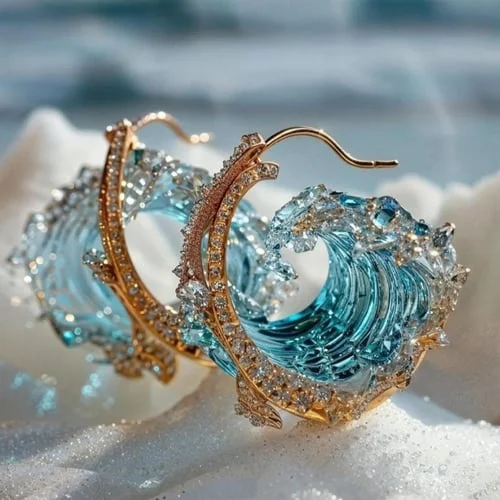 Oorbellen Ocean's Oath