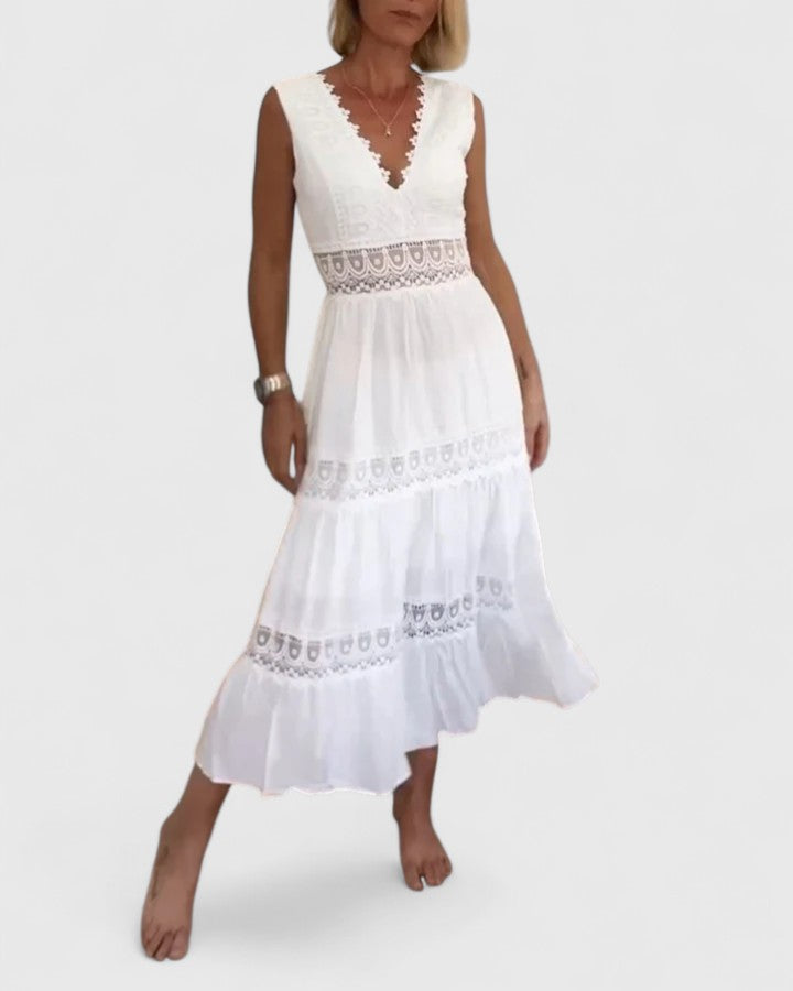 Caroline | Elegante Midi Jurk