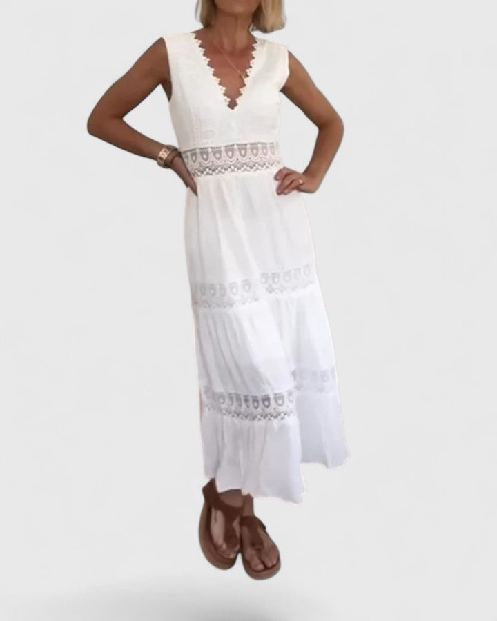 Caroline | Elegante Midi Jurk