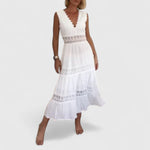 Caroline | Elegante Midi Jurk