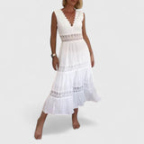 Caroline | Elegante Midi Jurk