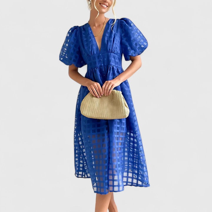 Olivia | Elegante Midi Jurk