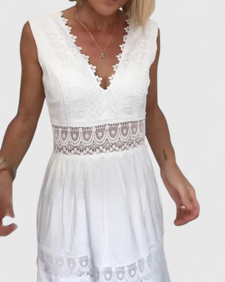Caroline | Elegante Midi Jurk